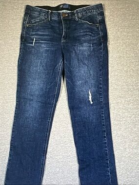 Democracy Women's Skinny Jeans Dark Indigo Blue